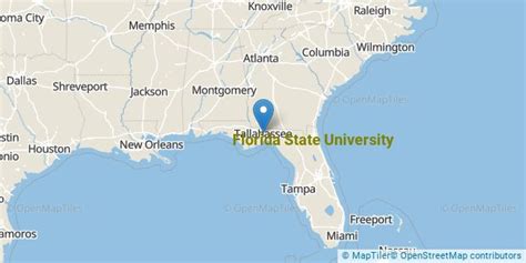 florida state university tallahassee florida|where is fsu located.